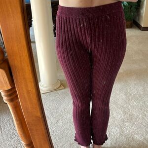 Free People Pants (Wine)